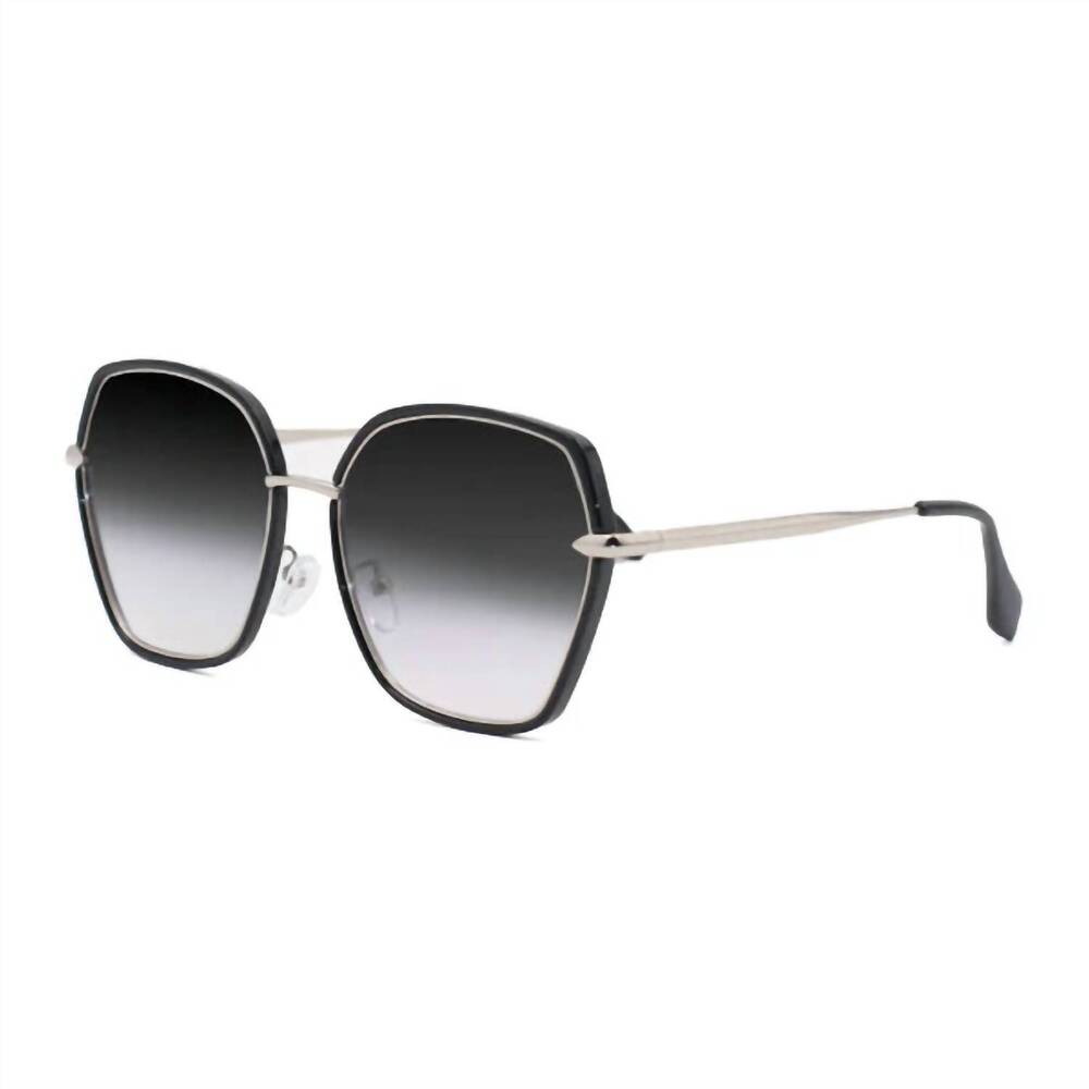 NEW TOPFOXX women's sustainable maya sunglasses in black